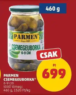 PENNY PARMEN CSEMEGEUBORKA ajánlat