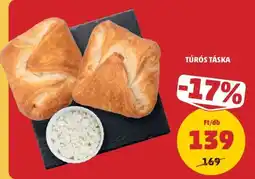 PENNY Túrós táska ajánlat
