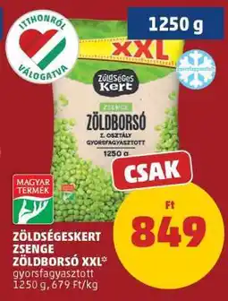 PENNY Zöldségeskert Zsenge Zöldborsó XXL ajánlat