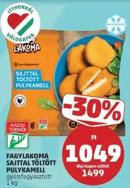 PENNY Fagylakoma Sajttal Töltött Pulykamell ajánlat