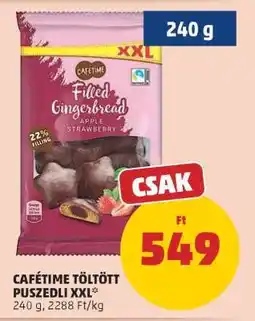 PENNY CAFÉTIME TÖLTÖTT PUSZEDLI XXL ajánlat