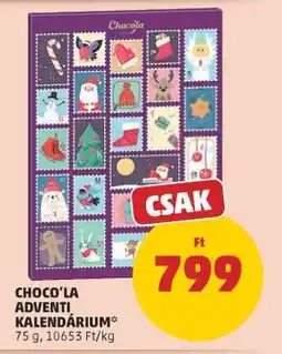 PENNY CHOCO'LA ADVENTI KALENDÁRIUM ajánlat