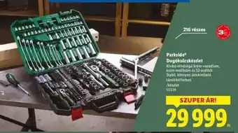 PARKSIDE Dugókulcskészlet