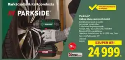 Lidl Parkside Akkus ütvecsavarozó készlet ajánlat