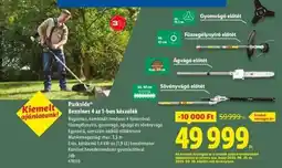Lidl Parkside Benzines 4 az 1-ben készülék ajánlat