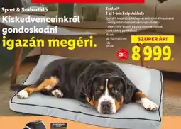 Lidl Zoofar 2 az 1-ben kutya fekhely ajánlat