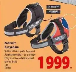 Lidl ZOOFARI Kutyahám ajánlat
