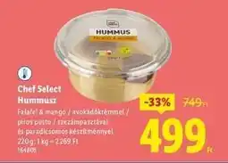 Lidl CHEF SELECT Hummusz ajánlat
