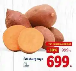 Lidl Édesburgonya ajánlat
