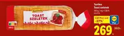 Lidl Tastino Toast szeletek ajánlat