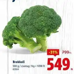 Lidl Brokkoli ajánlat