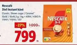 Lidl NESCAFÉ 3in1 instant kávé ajánlat