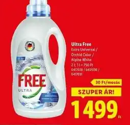 Lidl Ultra Free ajánlat