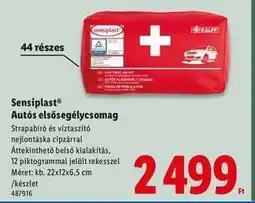 Lidl SENSIPLAST Autós elsősegélycsomag ajánlat