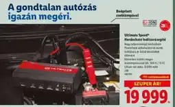Lidl ULTIMATE SPEED Hordozható indításrásegítő ajánlat