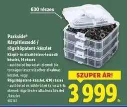 Lidl Parkside Kárpitleszedő / rögzítőpatent-készlet ajánlat