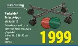 Lidl Parkside Teleszkópos virágtartó ajánlat