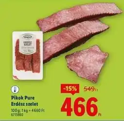 Lidl PIKOK PURE Erdész szelet ajánlat