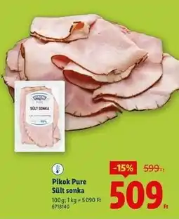 Lidl PIKOK PURE Sült sonka ajánlat