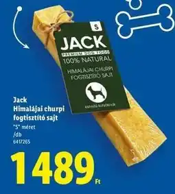 Lidl JACK Himalájai Churpi Fogtisztító Sajt ajánlat