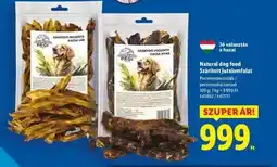Lidl Natural dog food Szárított jutalomfalat ajánlat
