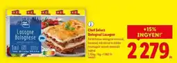 Lidl CHEF SELECT Bolognai lasagne ajánlat