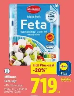 Lidl Milbona Feta sajt ajánlat