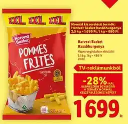 Lidl HARVEST BASKET Hasábburgonya ajánlat