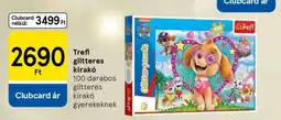 Tesco Trefl glitteres kirakó ajánlat