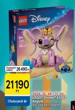 Tesco LEGO Disney 43257 Angyal ajánlat
