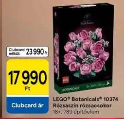 Tesco LEGO Botanicals 10374 Rózsaszín rózsacsokor ajánlat