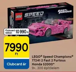 Tesco LEGO Speed Champions 77241 2 Fast 2 Furious Honda S2000 ajánlat