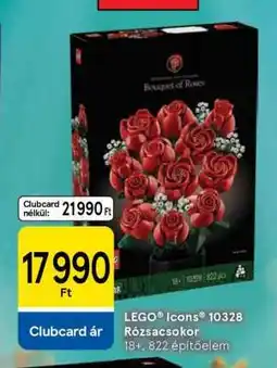 Tesco LEGO Icons 10328 Rózsacsokor ajánlat