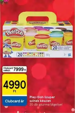 Tesco Play-Doh Szuper színek készlet ajánlat