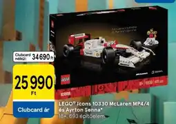 Tesco LEGO Icons 10330 McLaren MP4/4 és Ayrton Senna ajánlat