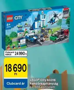 Tesco LEGO City 60316 Rendőrkapitányság ajánlat