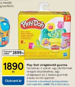 Tesco Play-Doh virágkészítő gyurma ajánlat