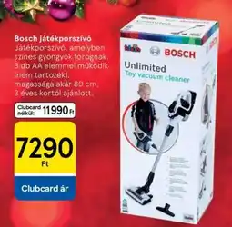 Tesco Bosch játékporszívó ajánlat