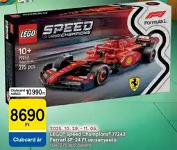 Tesco LEGO Speed Champions 77242 Ferrari SF-24 F1 versenyautó ajánlat