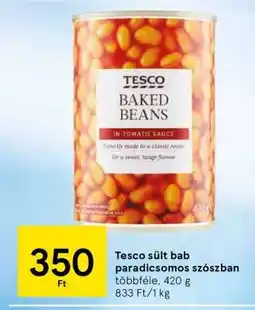 Tesco Tesco sült bab paradicsomos szószban ajánlat