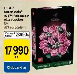 Tesco LEGO Botanicals 10374 Rózsaszín rózsacsokor ajánlat