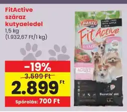 Spar FitActive száraz kutyaeledel ajánlat