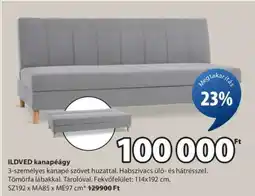 JYSK ILDVED KANAPÉÁGY ajánlat