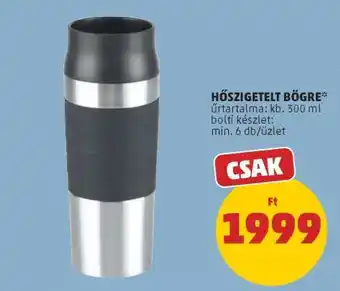 PENNY Hőszigetelt bögre ajánlat