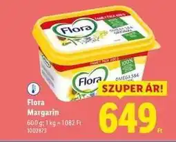 Lidl FLORA Margarin ajánlat