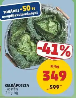 PENNY Kelkáposzta ajánlat