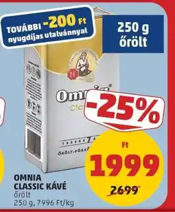PENNY OMNIA CLASSIC KÁVÉ ajánlat