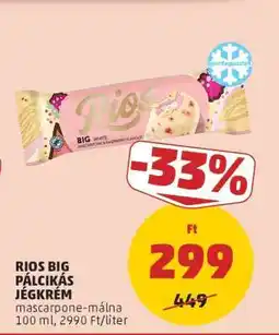 PENNY RIOS BIG PÁLCIKÁS JÉGKRÉM ajánlat