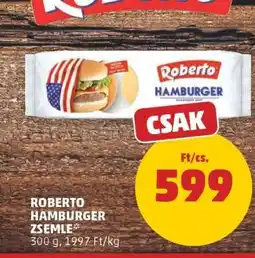 PENNY ROBERTO HAMBURGER ZSEMLE ajánlat