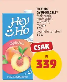 PENNY HEY-HO Gyümölcslé ajánlat